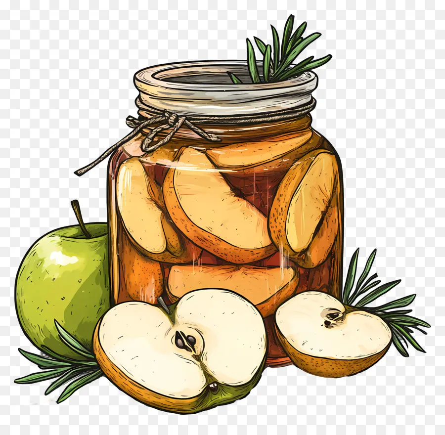 Tarro De Frutas，Tarro Con Fruta PNG