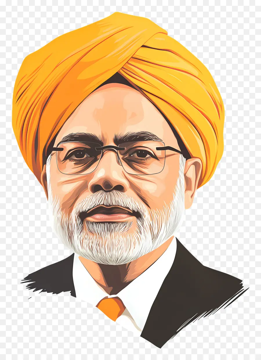 Político Indio，Hombre Con Turbante PNG