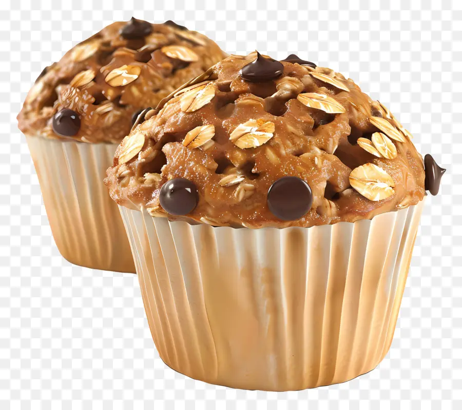 Muffins De Avena，Muffins De Chocolate PNG