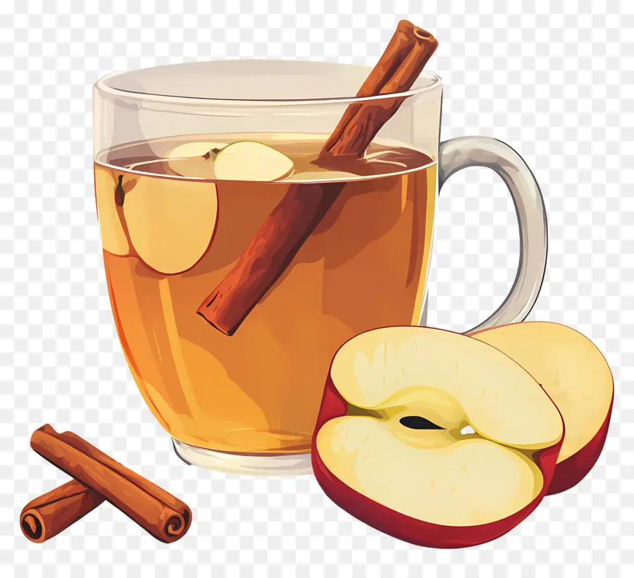 Sidra De Manzana，Canela PNG