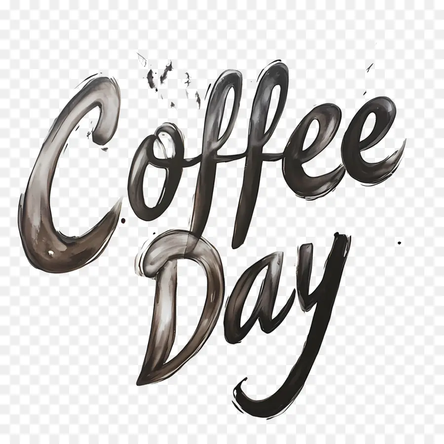 Dia Del Cafe，Tipografía PNG