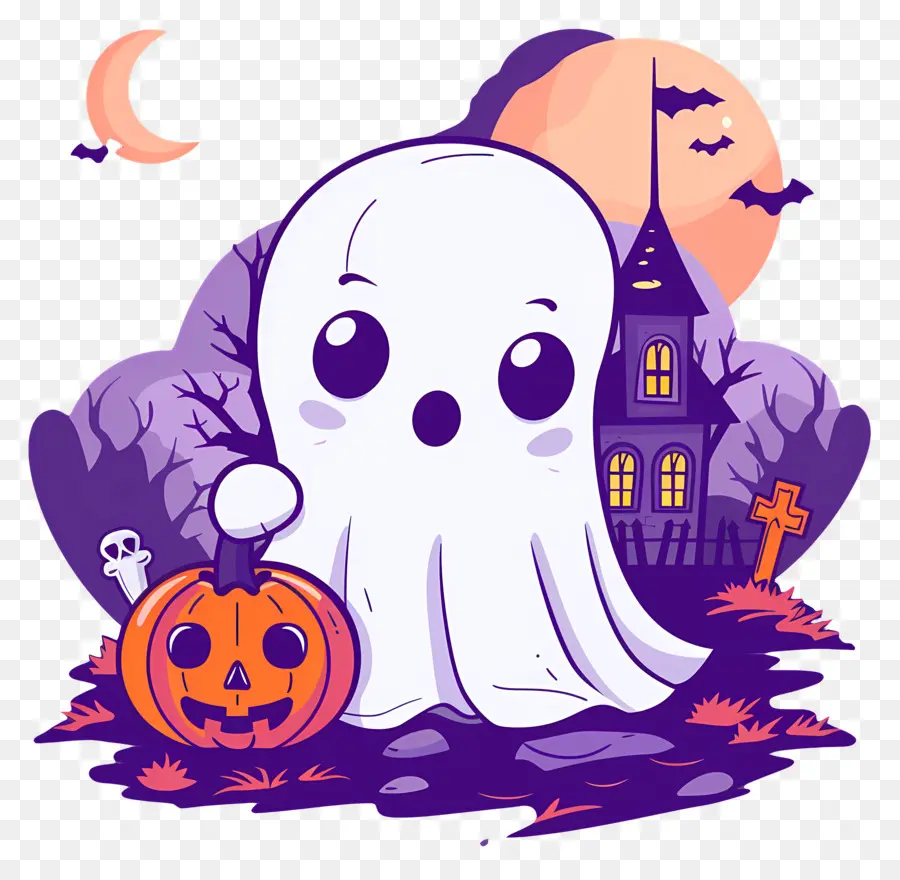 Fantasma De Halloween，Fantasma PNG