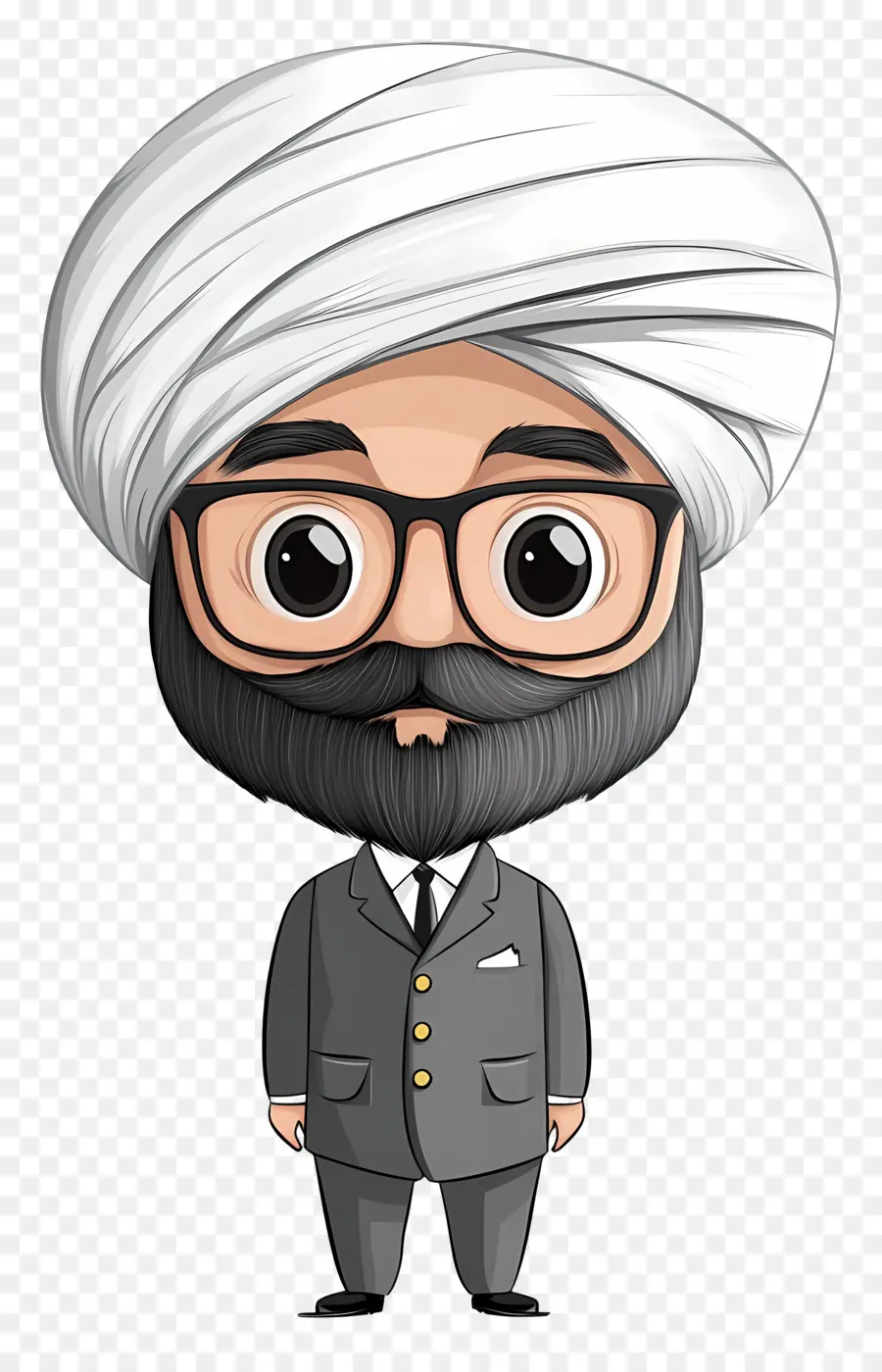 Político Indio，Hombre Con Turbante PNG