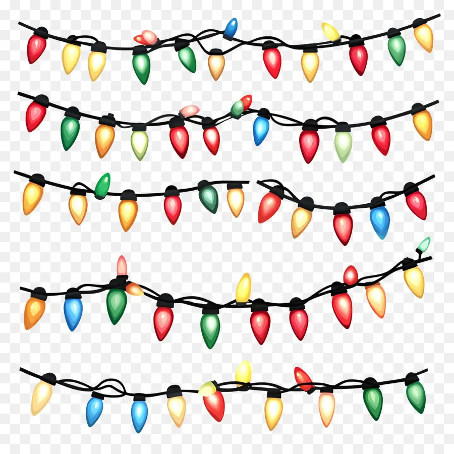 Luces De Navidad，Luces PNG