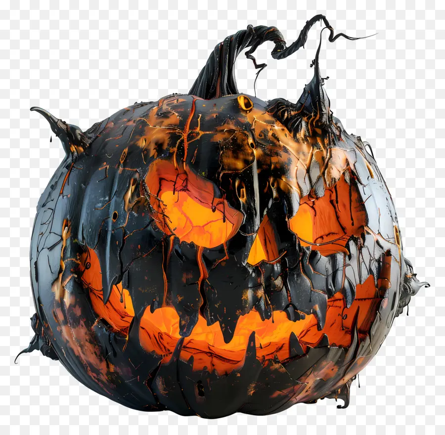 Calabaza De Halloween Animada，Jack O' Lantern PNG