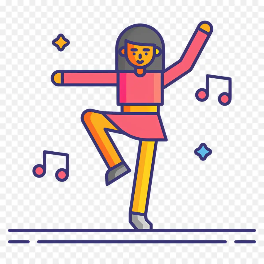 Zumba，Chica Bailando PNG