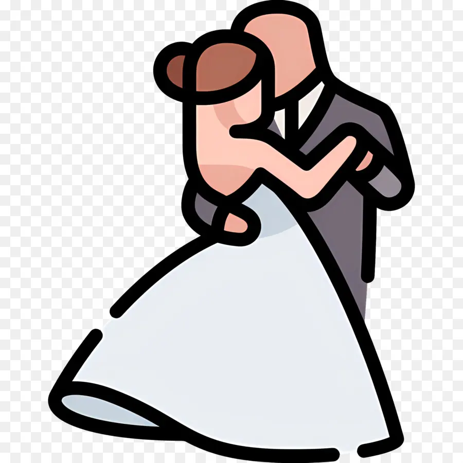 Pareja De Boda，Pareja Bailando PNG