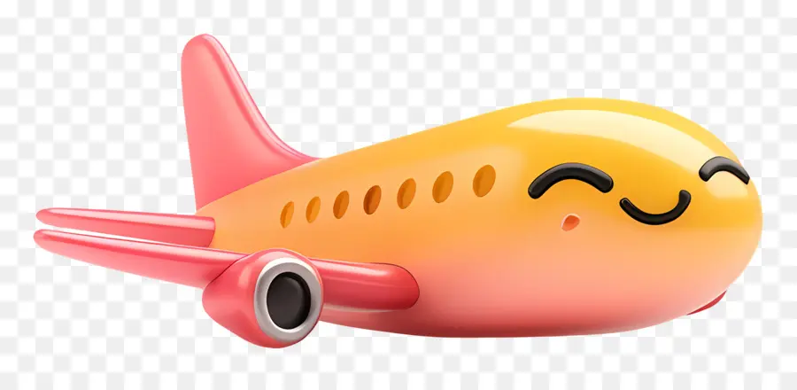 Lindo Avión，Avión Naranja PNG