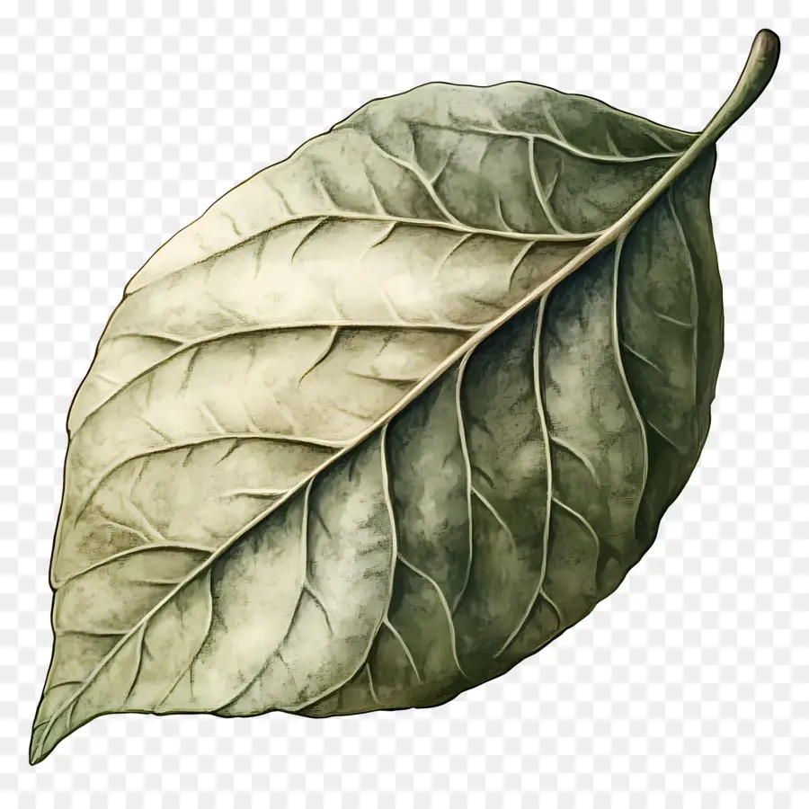 Hoja De Acuarela，Hoja Verde PNG