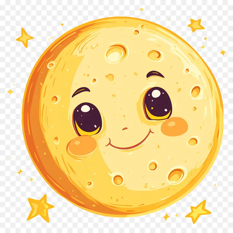 Linda Luna，Luna Sonriente PNG