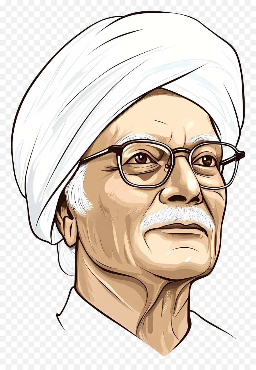 Político Indio，Hombre Con Turbante PNG