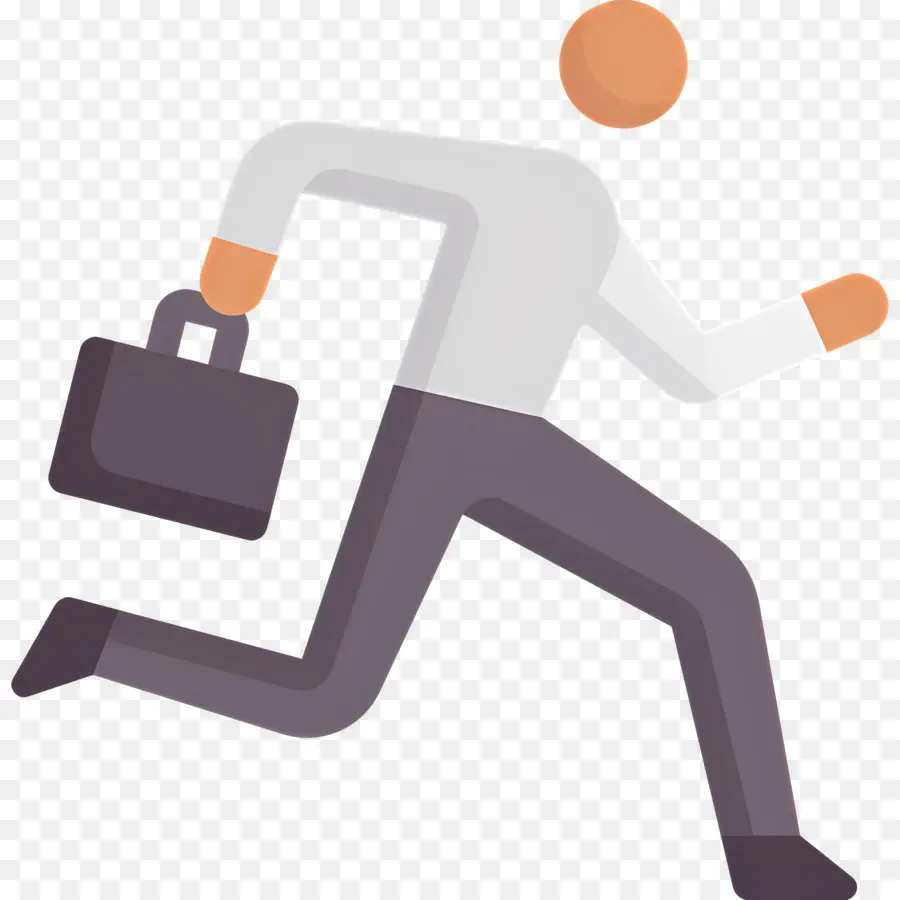 Empresario Corriendo，Persona Corriendo PNG