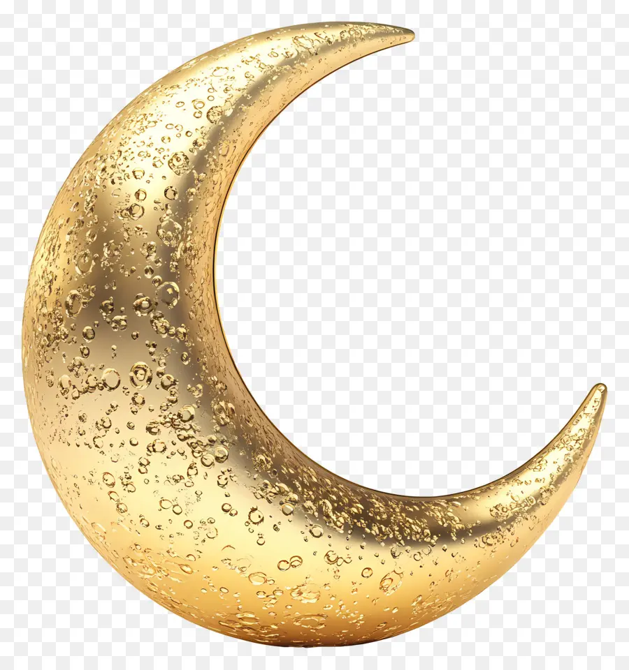 Luna Dorada，Luna Creciente PNG