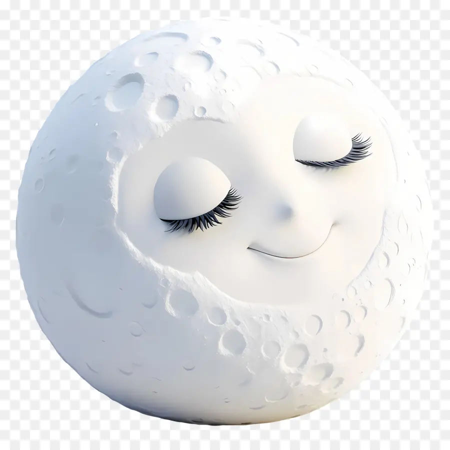 Linda Luna，Luna Dormida PNG