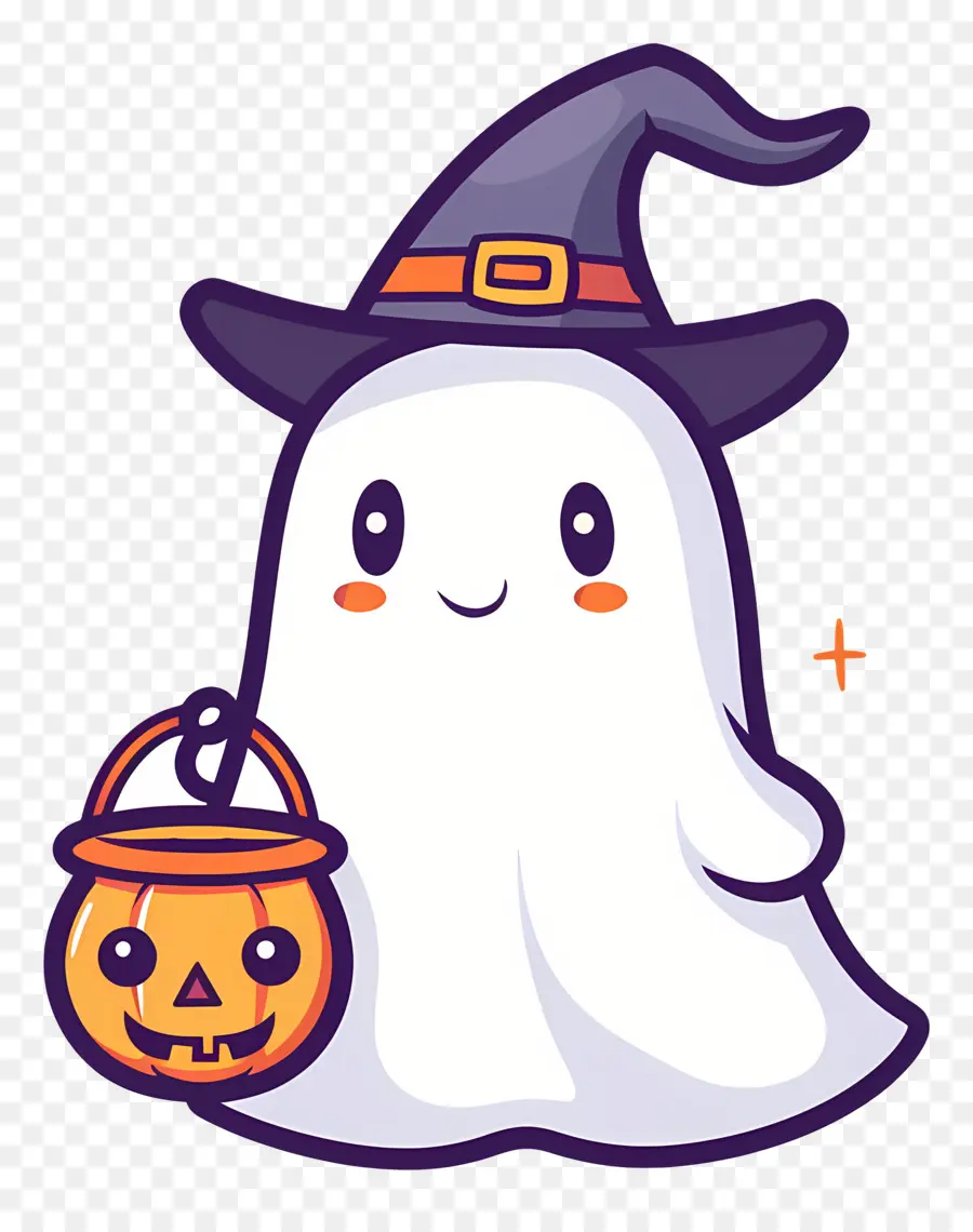 Fantasma De Halloween，Fantasma Con Caramelo PNG