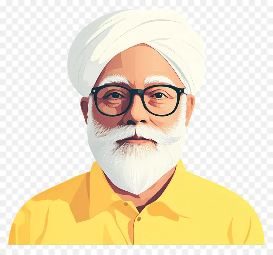 Político Indio，Hombre Con Turbante PNG