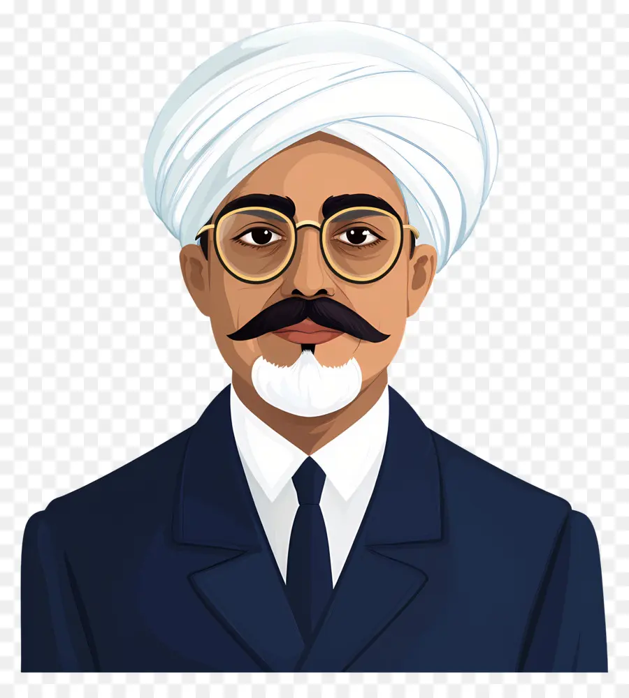 Político Indio，Hombre Con Turbante PNG