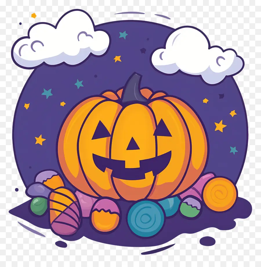 Calabaza De Halloween，Jack O' Lantern PNG