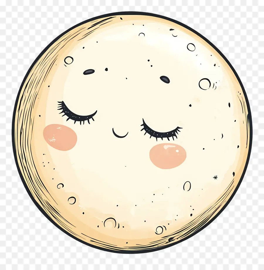 Linda Luna，Luna Sonriente PNG