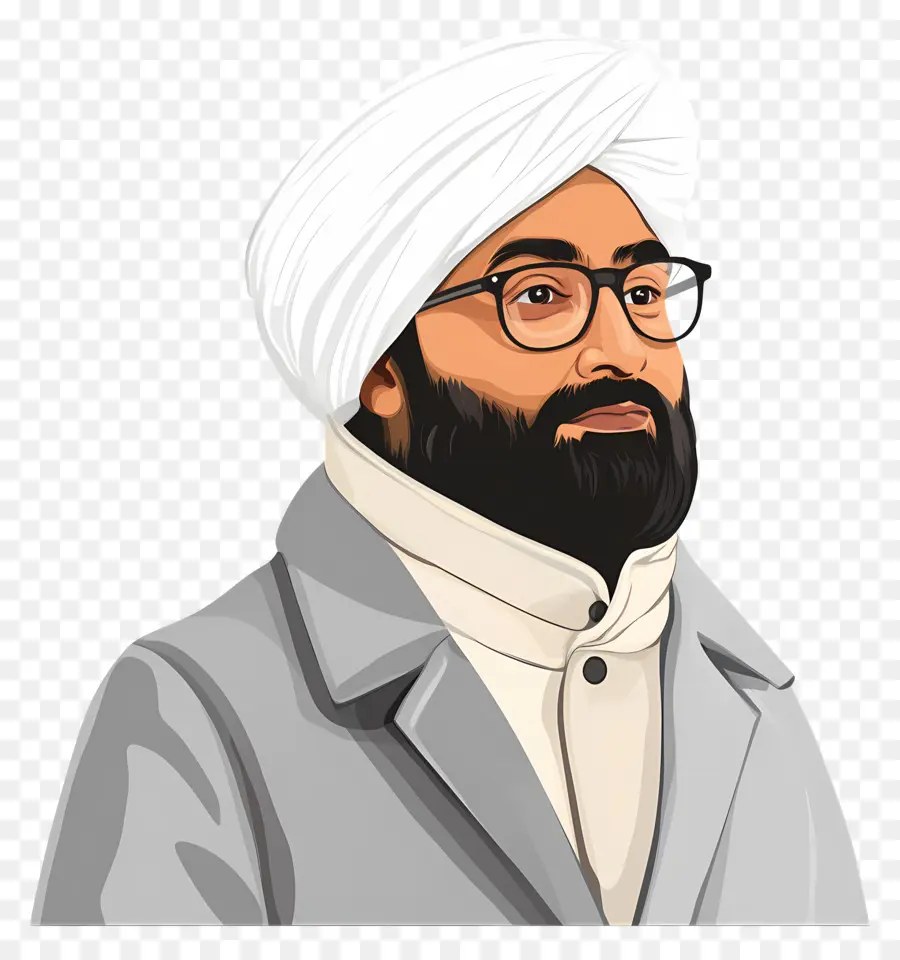 Político Indio，Hombre Con Turbante PNG