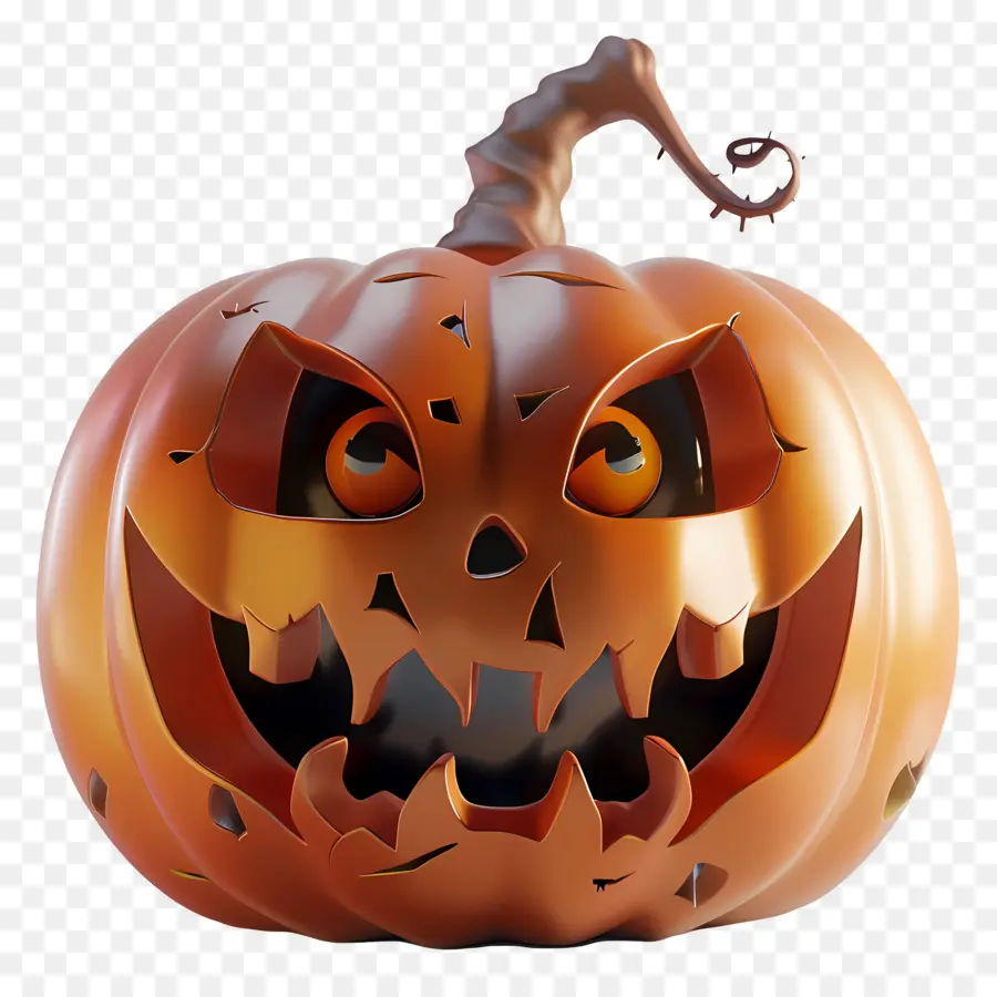 Calabaza De Halloween Animada，árbol De Calabaza PNG