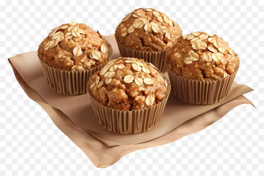 Muffins De Avena，Magdalenas PNG