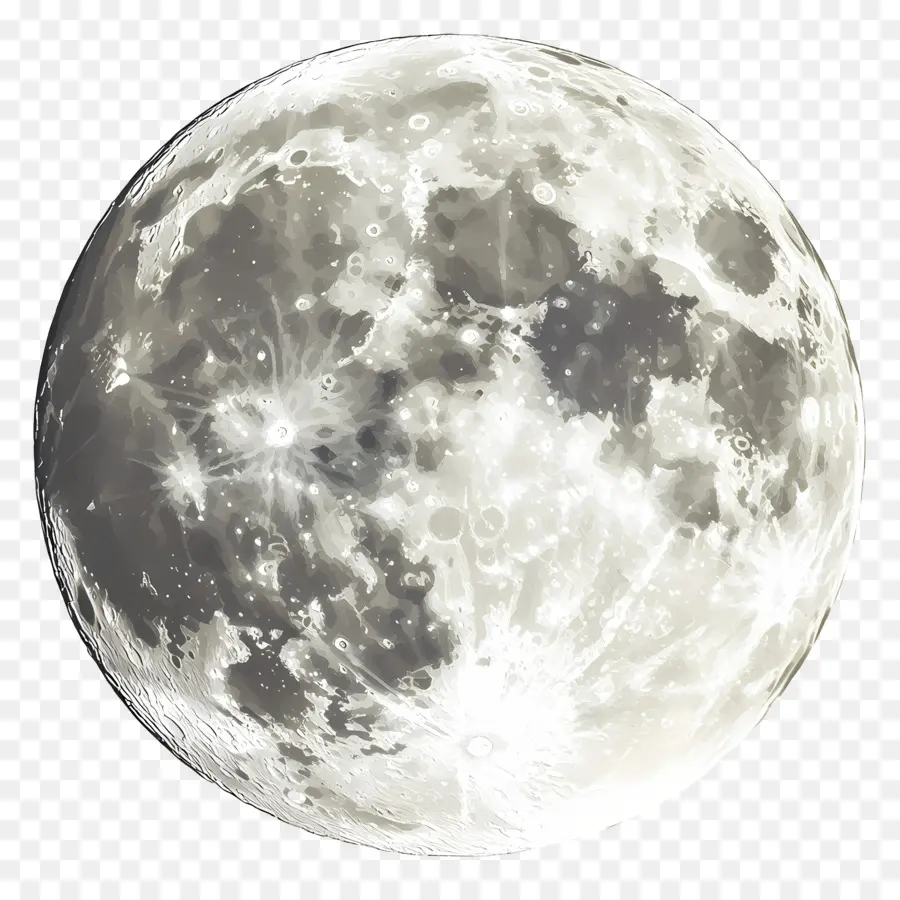 Linda Luna，Luna Llena PNG