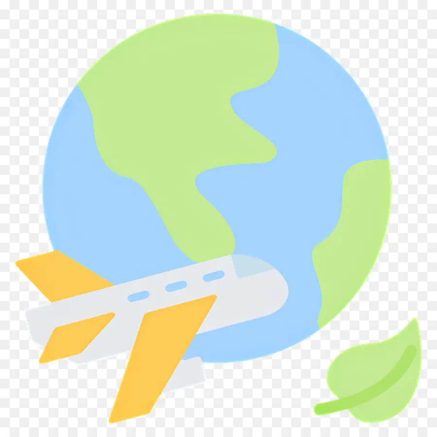 Viajar Por El Mundo，Avión Y Globo PNG