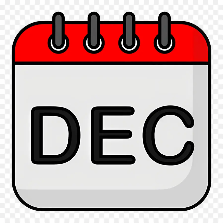 Diciembre，Calendario Diciembre PNG