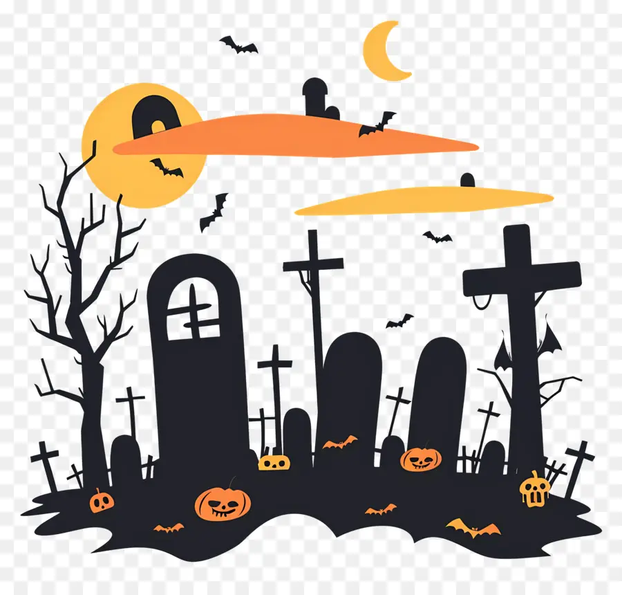 Cementerio De Halloween，Casa Embrujada PNG