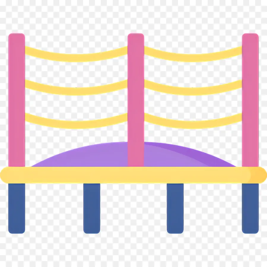 Trampolín，Anillo De Lucha Libre PNG