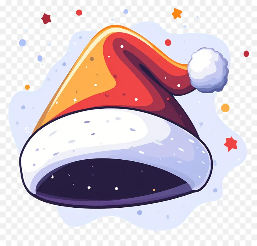 Sombrero De Santa，Gorro De Papá Noel PNG