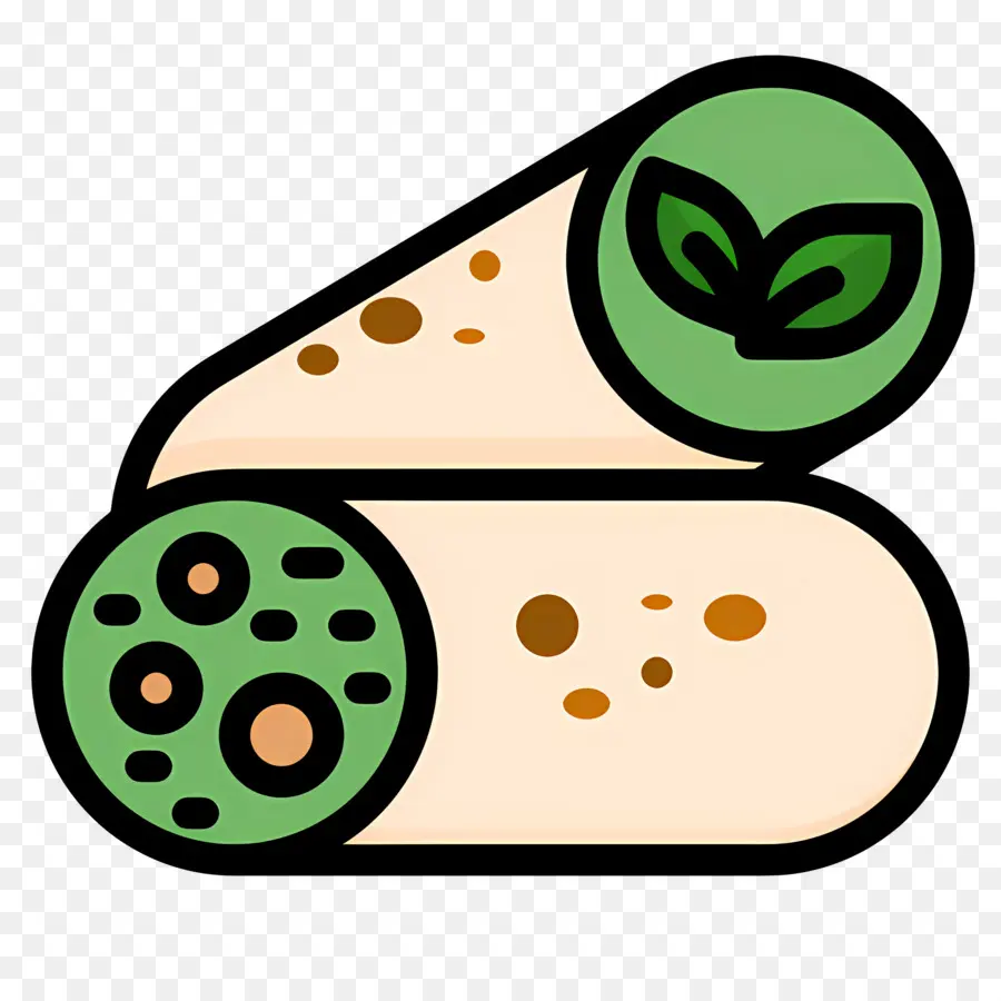 Burritos，Envoltura Vegetariana PNG