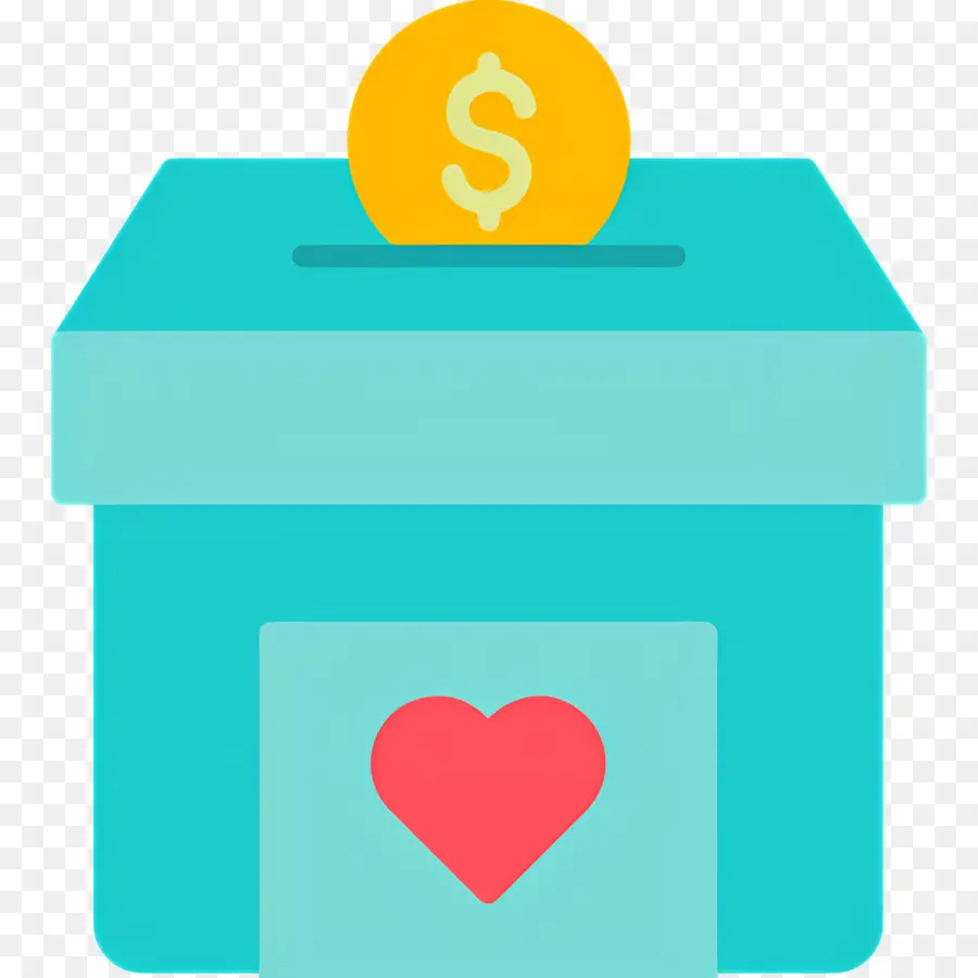 Caja De Donaciones，Dinero PNG