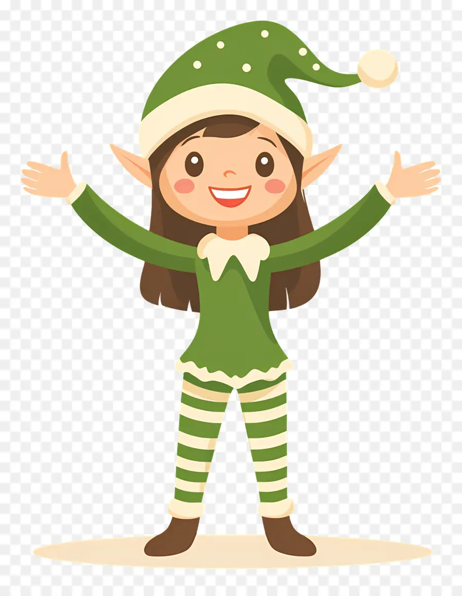 Duende Navideño，Elfo Navideño PNG