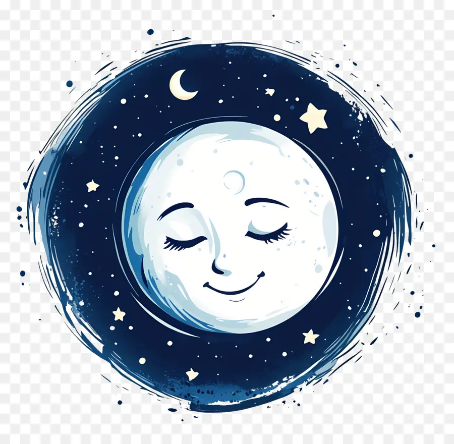 Linda Luna，Luna Sonriente PNG