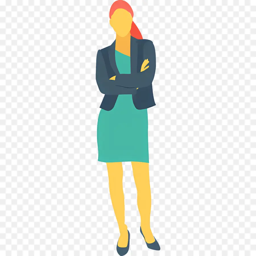 Mujer De Negocios，Tableta PNG