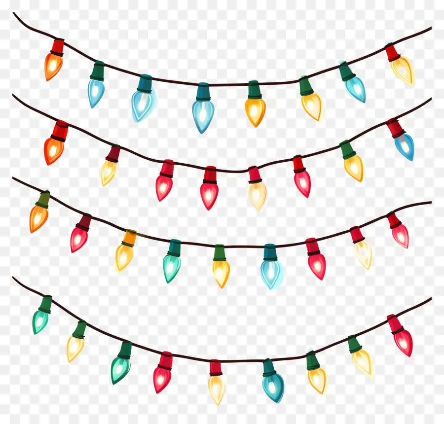 Luces De Navidad，Luces PNG