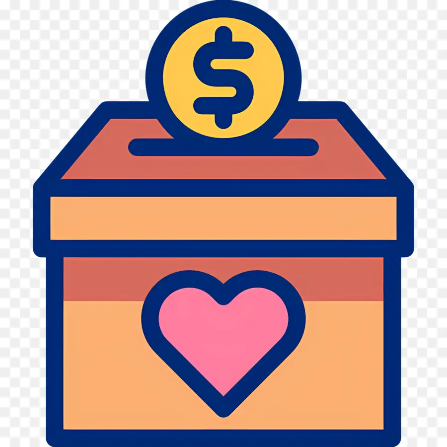 Caja De Donaciones，Dinero PNG