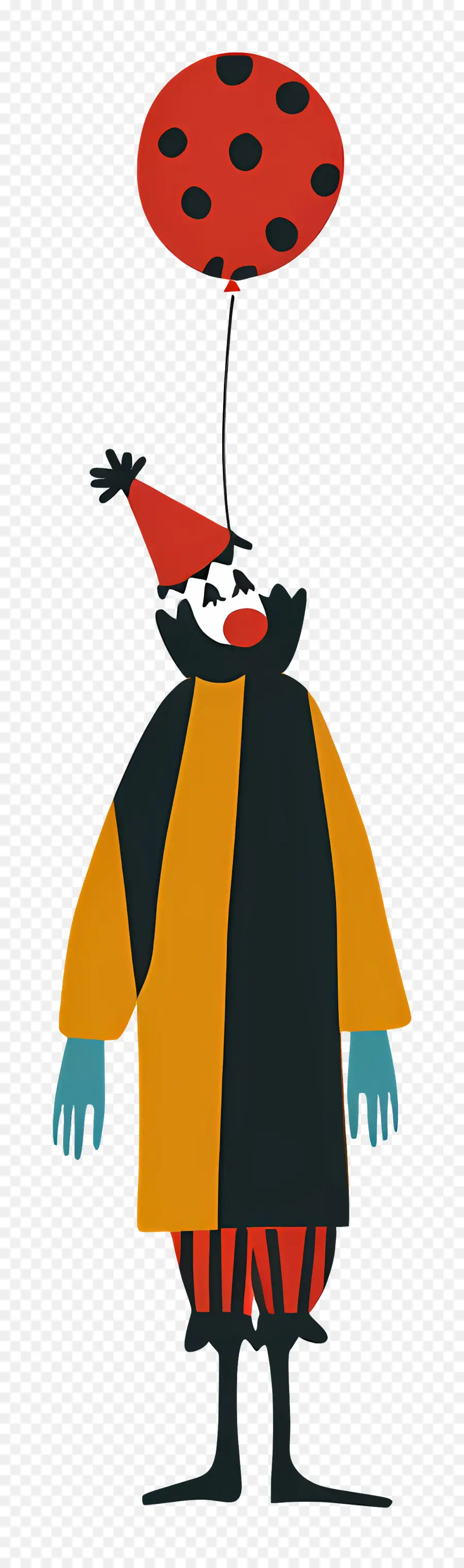 Payaso Aterrador，Payaso Con Globo PNG