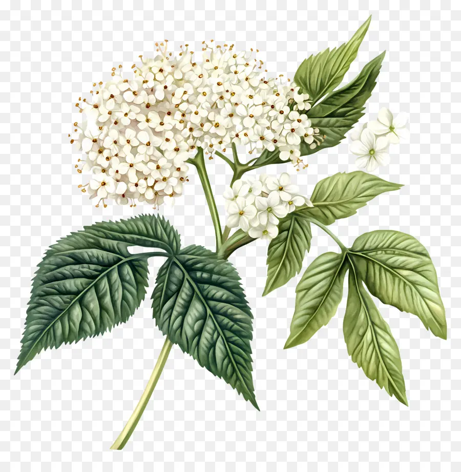 Flor De Saúco，Flor Blanca PNG