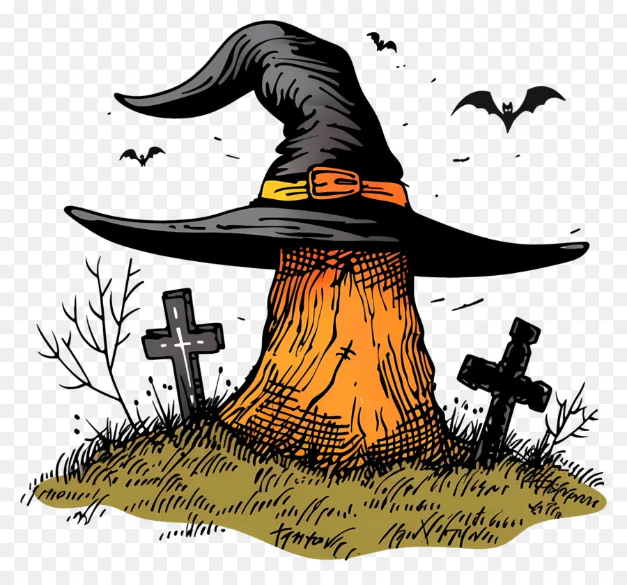 Sombrero De Bruja De Halloween，Sombrero De Bruja PNG