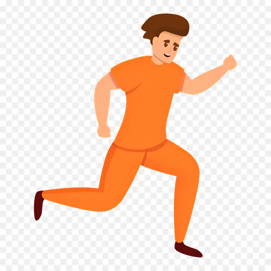 Hombre Corriendo，Ejercicio PNG