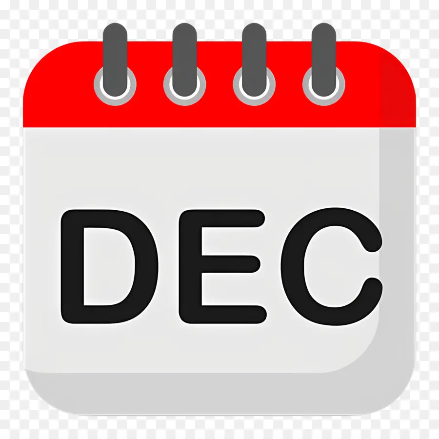 Diciembre，Calendario Diciembre PNG