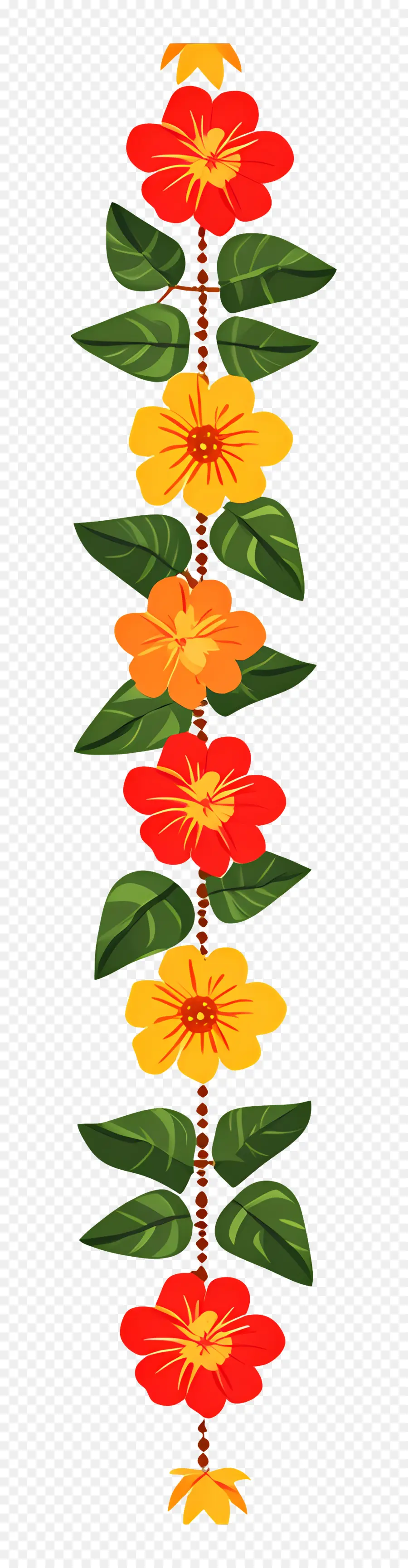 Guirnalda Ugadi，Guirnalda De Flores PNG