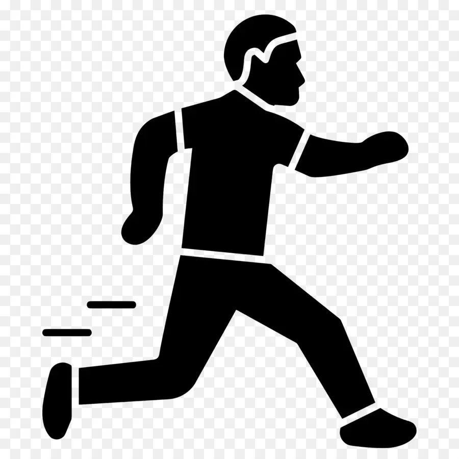 Hombre Corriendo，Correr PNG