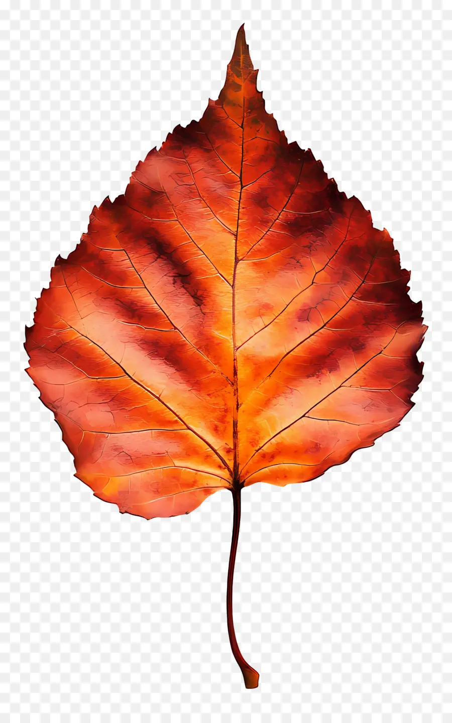 Hoja De Otoño，Hoja Colorida PNG