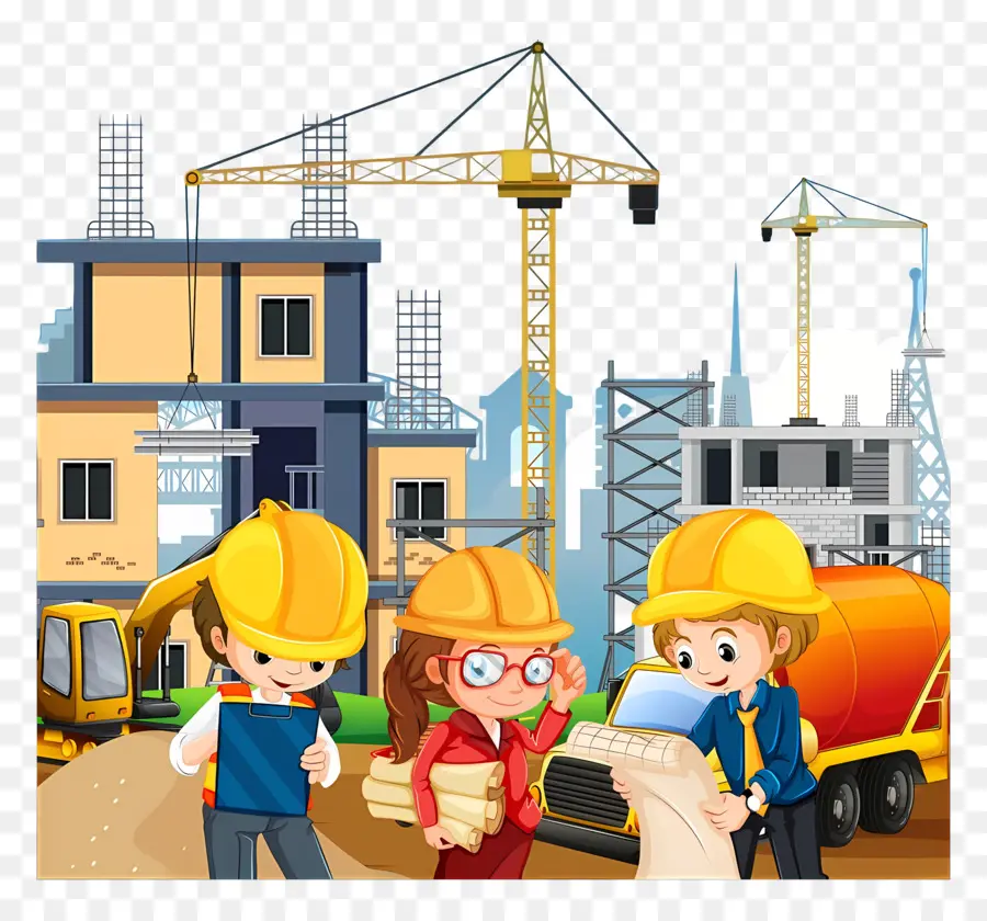 Construcción，Sitio De Construcción PNG