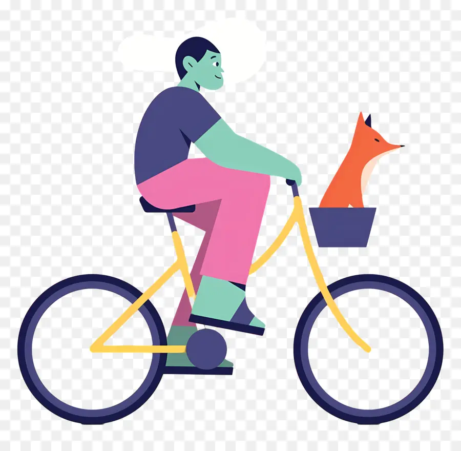 Día Mundial Sin Coches，Bicicleta PNG