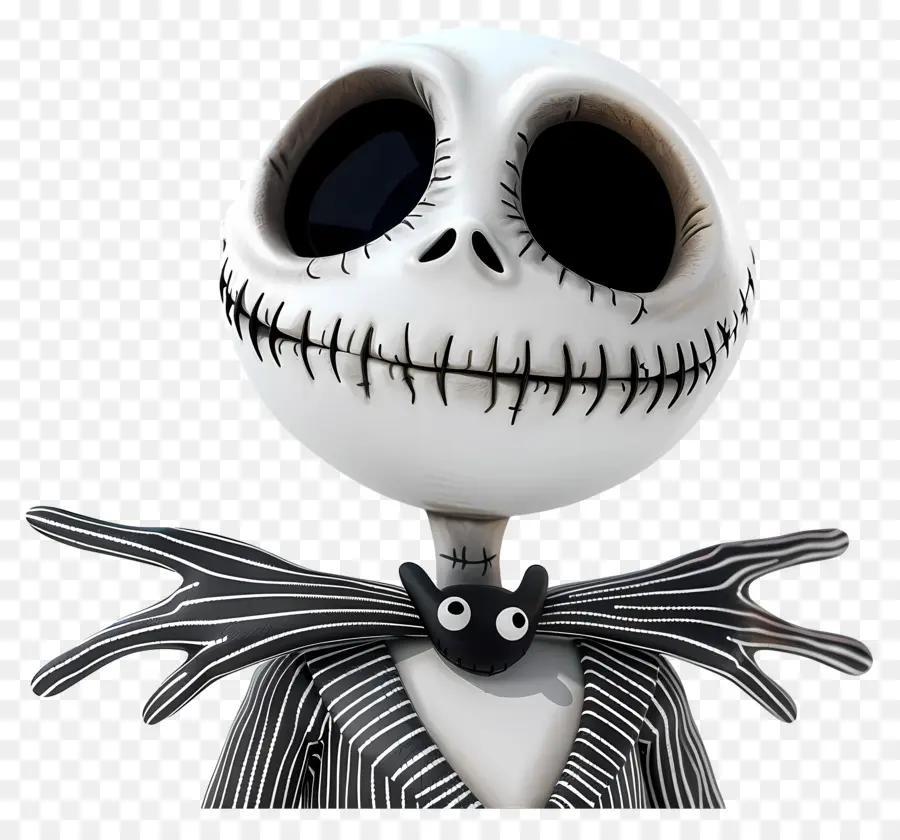 Jack Skellington，Personaje Esqueleto PNG